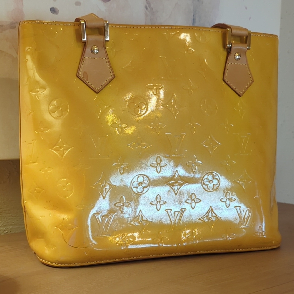 Louis Vuitton Gold Vernis Bag